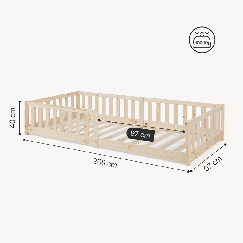 Maatschets Kinderbed Tanna [en.casa]