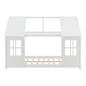 Kinderbed Tostedt huisbed grenen [en.casa]