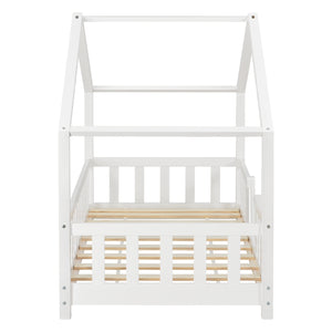 Kinderbed Treviolo met uitvalbeveiliging en bedbodem [en.casa]