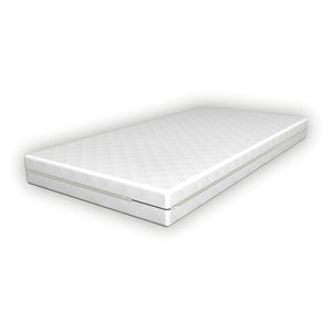 Lit cabane Vindafjord pour enfant avec matelas sommier à lattes bambou naturel [en.casa]