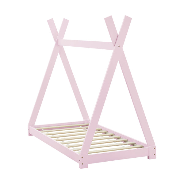 Kinderbed Tipi grenen met lattenbodem - verschillende maten en kleuren