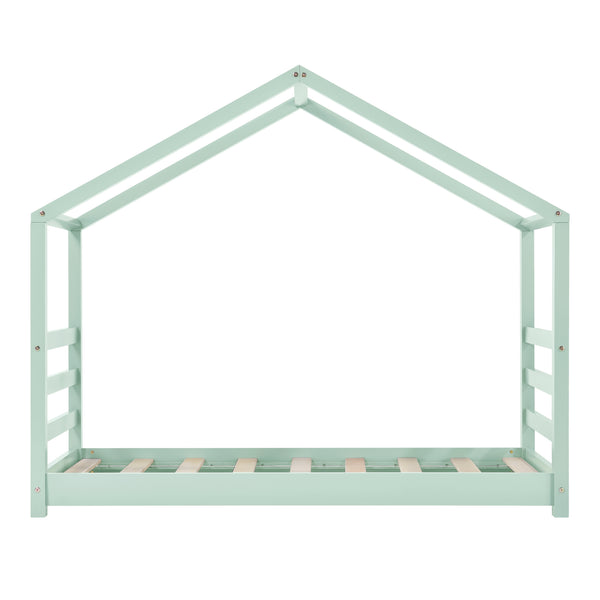 Kinderbed Vardo grenen bed huisbed met bedbodem - verschillende maten en kleuren