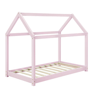 Kinderbed houten bed huisbed incl. matras verschillende maten en kleuren