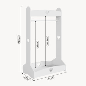 Vestiaire pour enfants Haandsvanssad [en.casa]