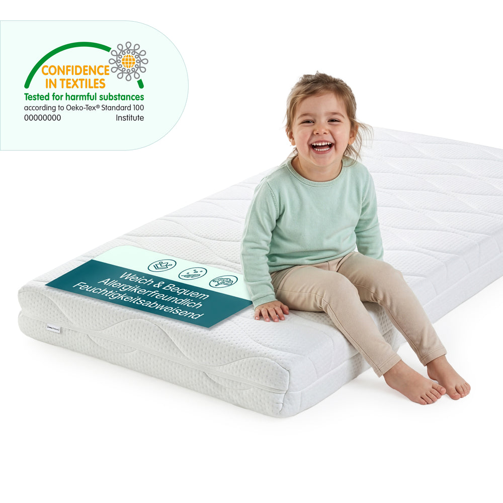 Kindermatras koudschuimmatras ledikantmatras - verschillende maten