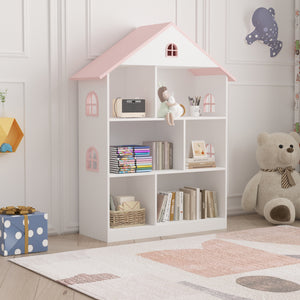 Bibliothèque pour enfants Vipsali 107 x 83 x 30 cm [en.casa]
