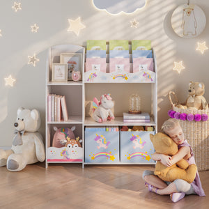 Kinderkast Lysekil open kast 100x93x30 cm [en.casa]