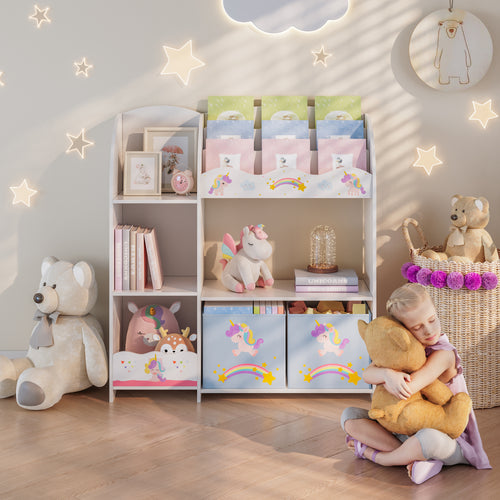 Kinderkast Lysekil open kast 100x93x30 cm [en.casa]