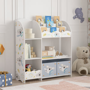 Kinderkast Lysekil open kast 100x93x30 cm [en.casa]