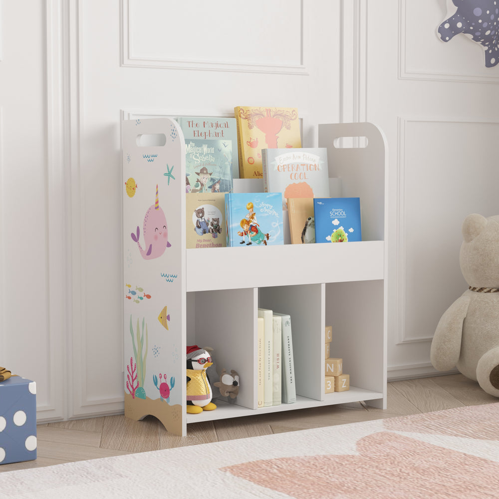 Kinderkast Røyrvik open kast 75x62x29 cm [en.casa]