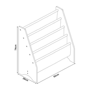 [en.casa] Kinderrek Fisterra 74x62x29 cm - 4 varianten