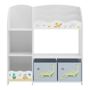 Kinderkast Lysekil open kast 100x93x30 cm [en.casa]