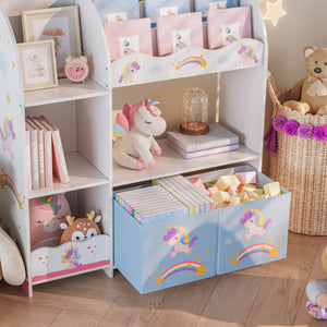 Kinderkast Lysekil open kast 100x93x30 cm [en.casa]