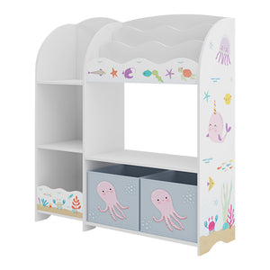 Kinderkast Lysekil open kast 100x93x30 cm [en.casa]