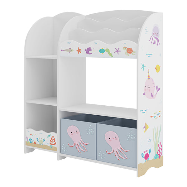 Kinderkast Lysekil open kast 100x93x30 cm [en.casa]