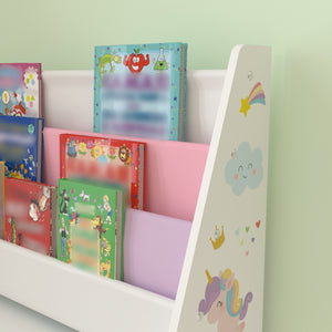 Étagère d'enfant Neda à 3 compartiments avec 2 boîtes 74 x 71 x 23 cm [en.casa]
