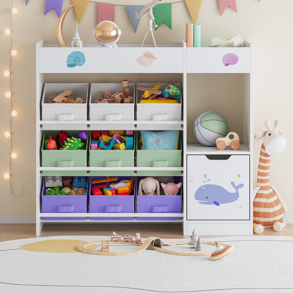 Kinderkast Søndreland open kast 80x90x29,5 cm [en.casa]