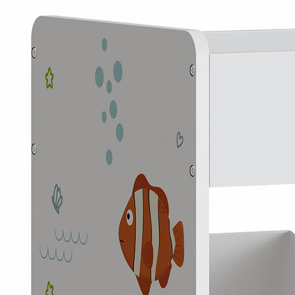 Kinderkast Søndreland open kast 80x90x29,5 cm [en.casa]