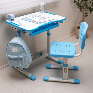 Kinderbureauset Sala kindertafel met 1 stoel [en.casa]