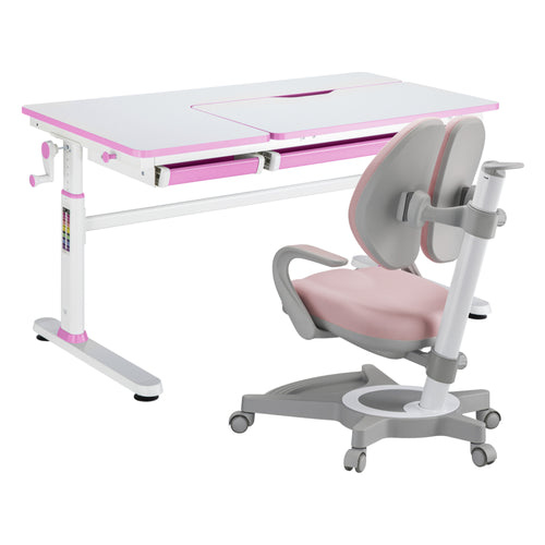 Set de bureau et chaise pour enfant Sauda [en.casa]