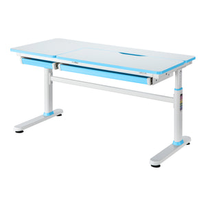 Bureau à hauteur réglable pour enfant Sauda 120 x 60 cm [en.casa]
