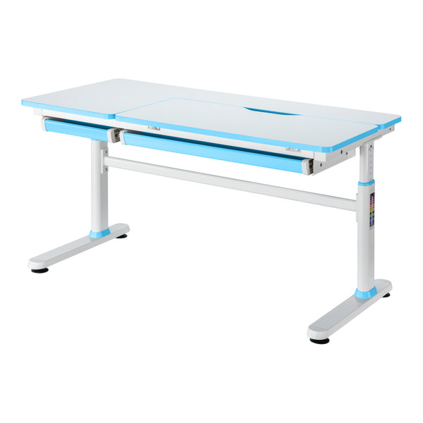 Bureau à hauteur réglable pour enfant Sauda 120 x 60 cm [en.casa]