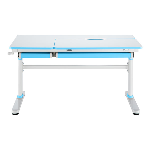 Bureau à hauteur réglable pour enfant Sauda 120 x 60 cm [en.casa]