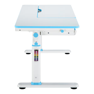 Bureau à hauteur réglable pour enfant Sauda 120 x 60 cm [en.casa]