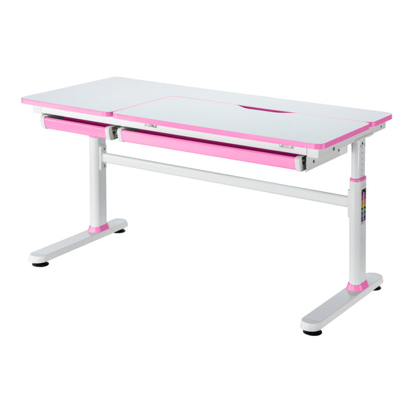 Bureau à hauteur réglable pour enfant Sauda 120 x 60 cm [en.casa]