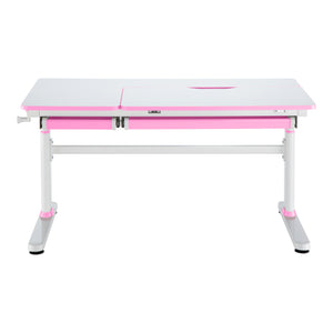 Bureau à hauteur réglable pour enfant Sauda 120 x 60 cm [en.casa]
