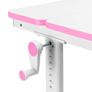 Bureau à hauteur réglable pour enfant Sauda 120 x 60 cm [en.casa]