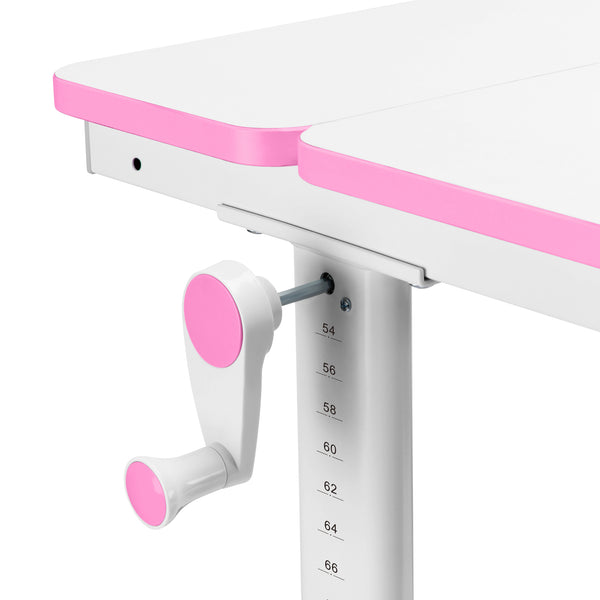 Bureau à hauteur réglable pour enfant Sauda 120 x 60 cm [en.casa]