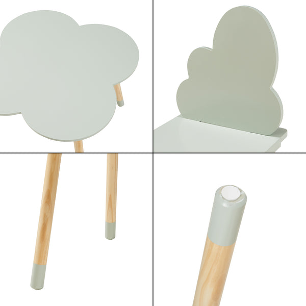 Ensemble de table et 2 chaises pour enfants Epim [en.casa] 