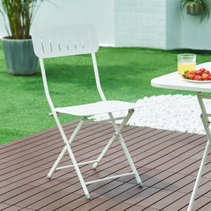Klapstoel Sande set van 2 tuinstoelen 84,5x42x50 cm [en.casa]