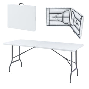 Table pliante Ljusnarsberg en plastique [en.casa] - premiumXL