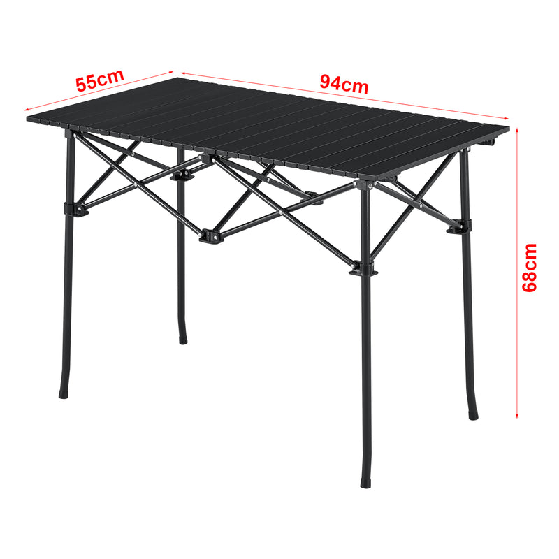Maatschets Tuintafel Castilenti klaptafel [en.casa]