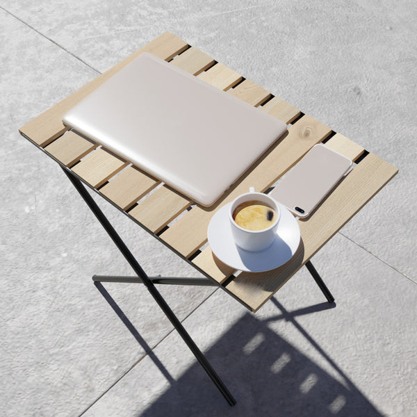 [en.casa] Tuintafel Cavallino opvouwbaar 60x40x57 cm - 3 varianten