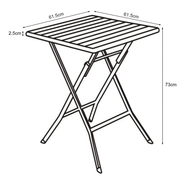 Opklapbare tafel Lillestrøm [en.casa]