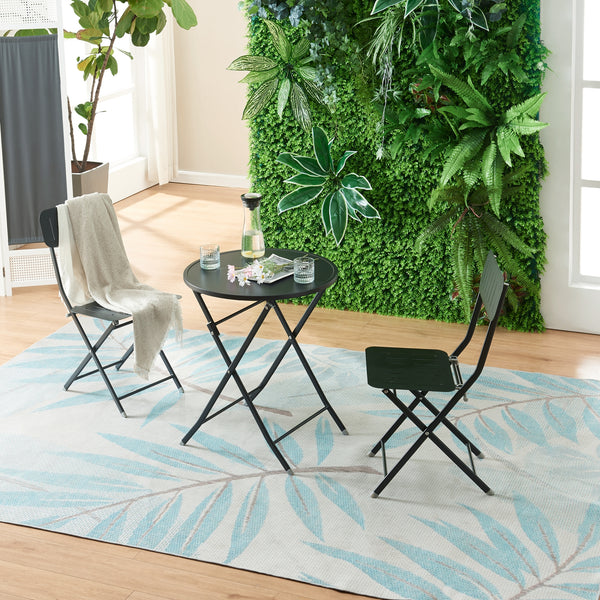 Table de jardin pliante Sande [en.casa]