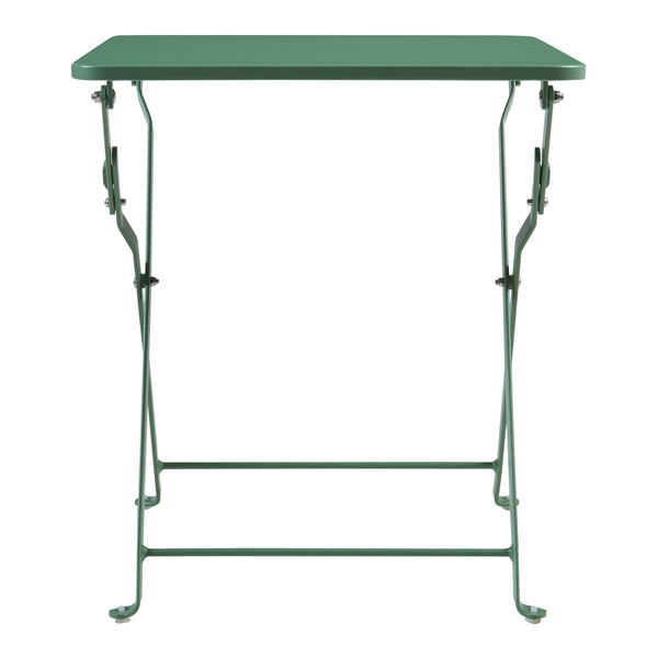 Table pliante Vegårshei acier 45 x 40 x 40 cm [en.casa]