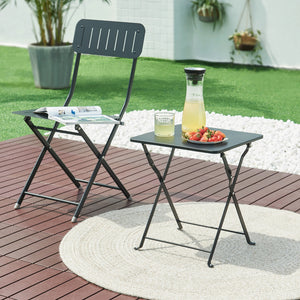 Tuintafel Vegårshei opvouwbaar 45x40x40 cm [en.casa]