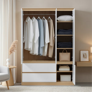 Armoire Bastheim en différentes tailles et versions [en.casa] - premiumXL