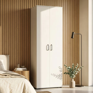 Armoire Chalvefted 175x60x35 cm Blanc [en.casa]