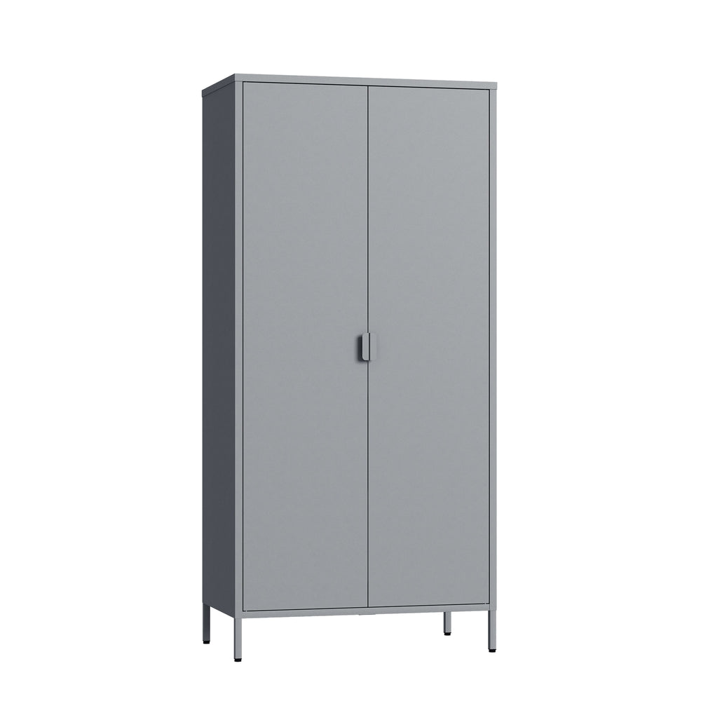 Armoire de chambre Esteli 170 x 80 x 45 cm acier [en.casa]