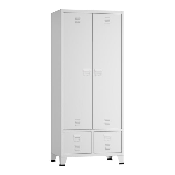 Armoire de chambre Hankasalmi acier [en.casa]