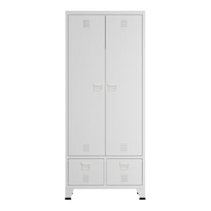 Armoire de chambre Hankasalmi acier [en.casa]