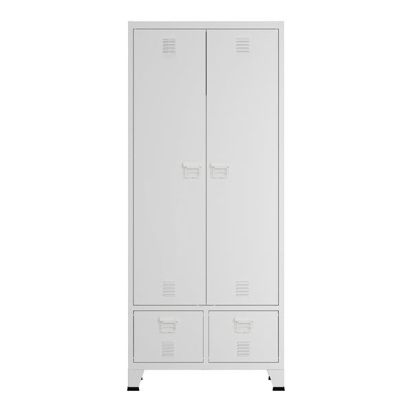 Armoire de chambre Hankasalmi acier [en.casa]