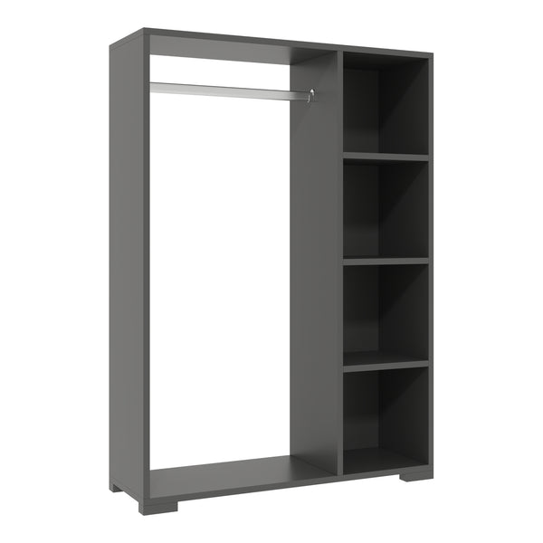 Kledingkast 123x90x30 cm Nesbyen [en.casa]