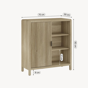 Buffet Lukkodso 82 x 75 x 30 cm [en.casa]