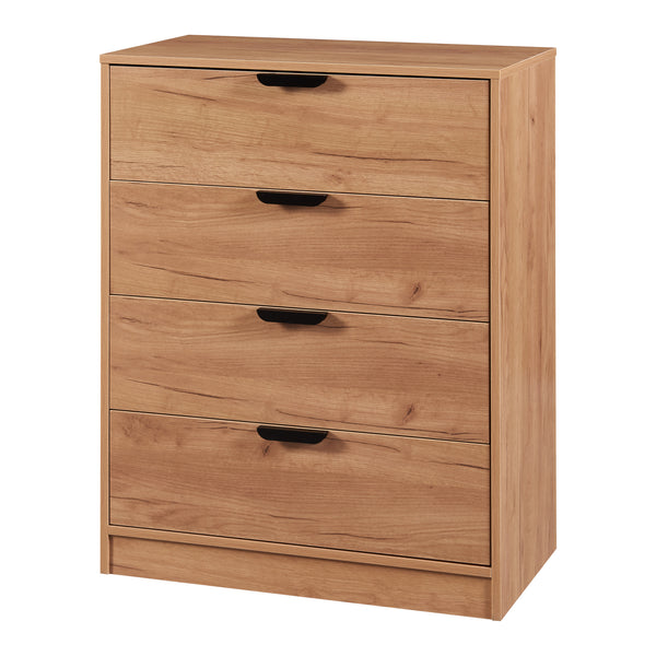 Commode Varkaus MDF effet chêne [en.casa]